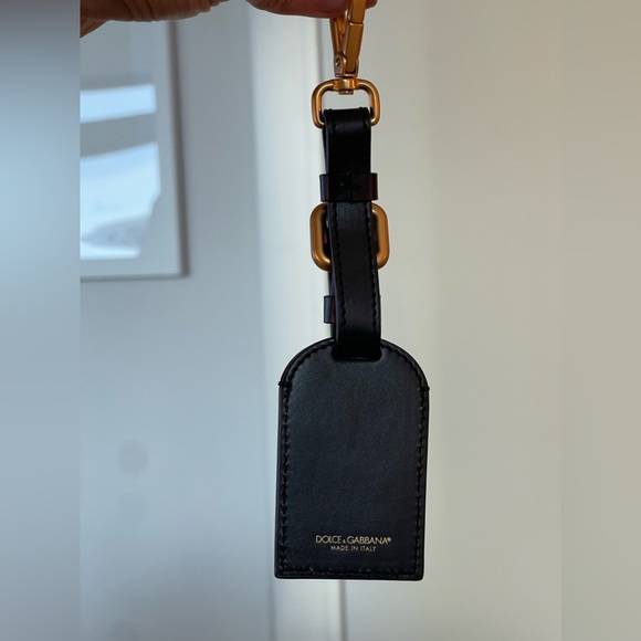 NWOT Dolce & Gabbana Key Chain/Luggage Tag 🖤✨ - Picture 5 of 7